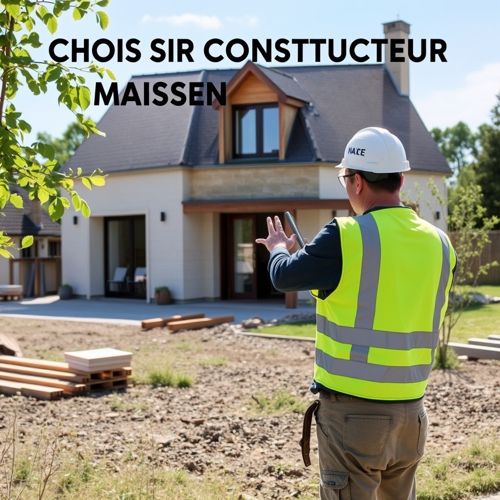Choisir constructeur maison (illustration)