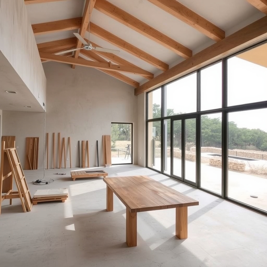 construction de maison individuelle à Mougins (illustration)