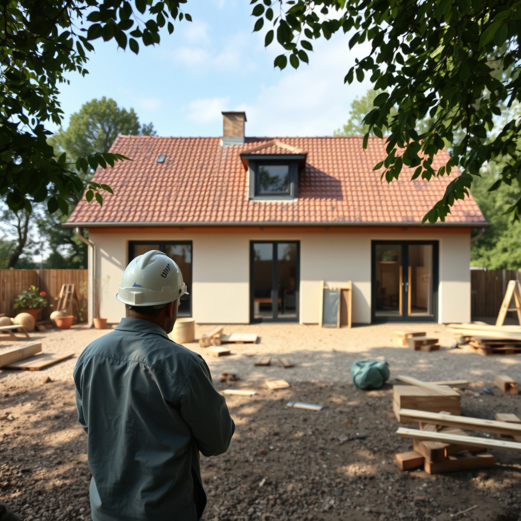 Prix construction maison (illustration)
