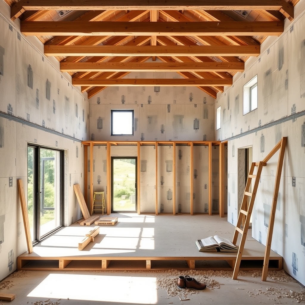 construction de maison individuelle à Saint-Laurent-du-Var (illustration)