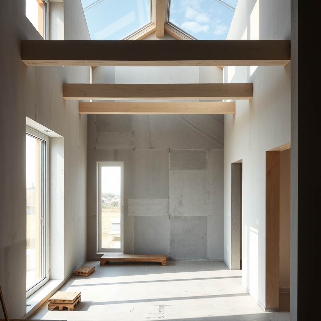construction de maison individuelle à Vallauris (illustration)
