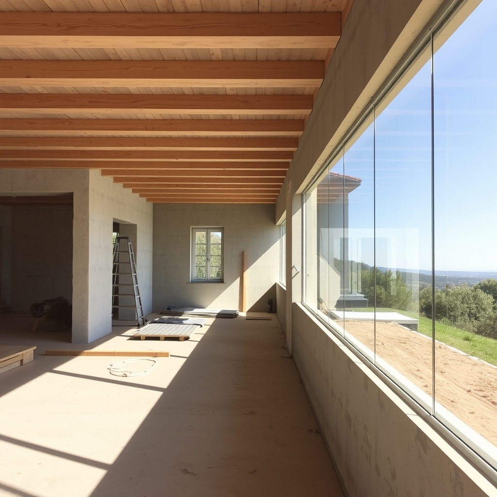 construction de maison individuelle à Vence (illustration)